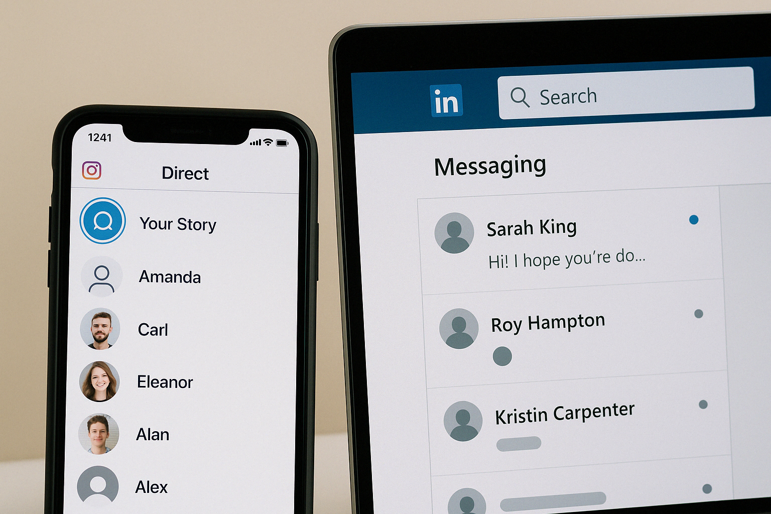 Automatiser ses messages Instagram et LinkedIn : efficace ou risqué ?