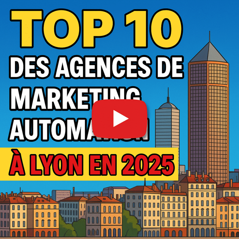 Illustration d'une comparaison des meilleures agence de marketing automation à Lyon